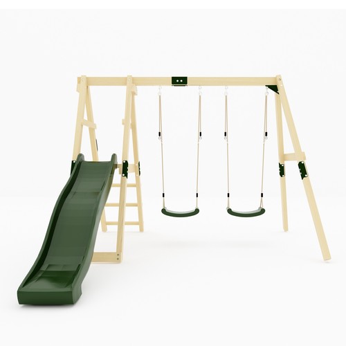 Galactica outdoor wooden - outdoor, swing