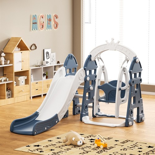 Kids swing slide climber set - slide,