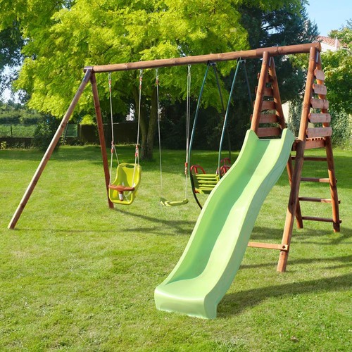 Soulet colza wooden swing - colza, set