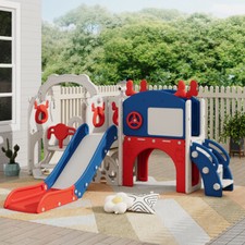 Toddler Garden Swing Slide &