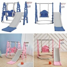 Kids Garden Swing Slide &
