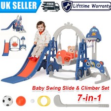 Toddler Baby Swing Slide &