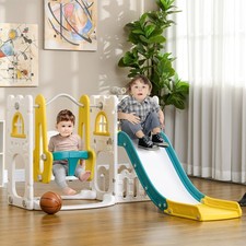6-in-1 Toddler Swing and Slide
