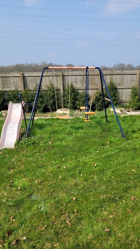 Hedstorm swing and slide set - hedstorm,