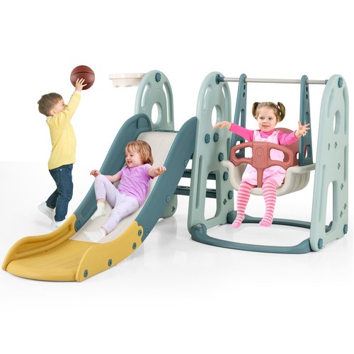 Kids slide swing set - kids,