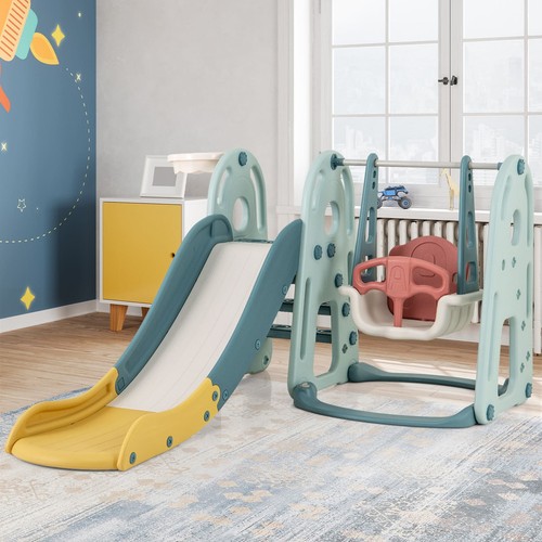 Kids slide swing set - kids,